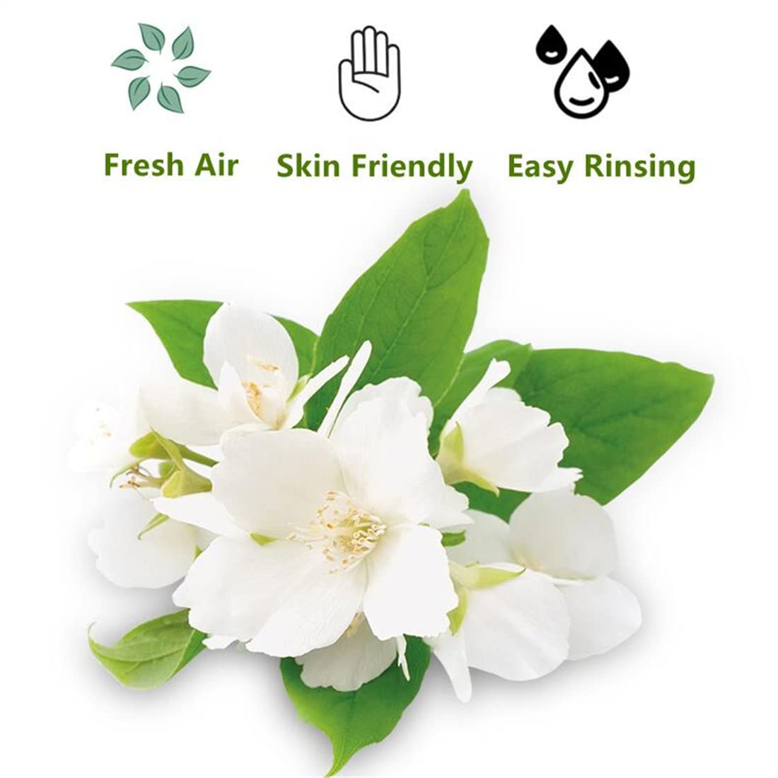 4 Different Scented Mini Fresh Portable Disposable Petal Hand Wash Sheets, Dissolvable Hand Bath Soap, Suitable for Children and Adults, Outdoor, Travel, Camping, 4 Boxes (Approx 400 Sheets)