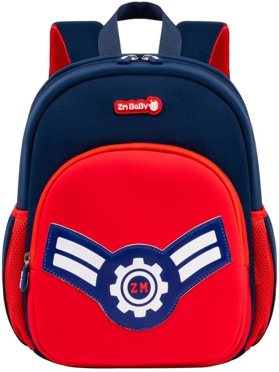 Padgene Toddler Harness Backpacks Safety Leash Kids Anti Lost Kindergarten Preschool Backpack Neoprene Lightweight Animal Schoolbag 3D Cartoon Dinasour Mini Travel Bag for Boys Girls Ages 3-5