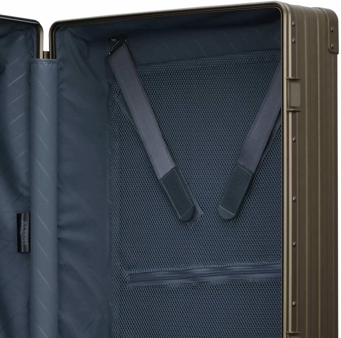 All Aluminum Lightweight 26" Carry-On Luggage - Hardside Carry-On Suitcase, TSA Approved, Hard Shell Suitcase for Travel, Airline Approved Hard Spinner Wheels Luggage (Platinum)