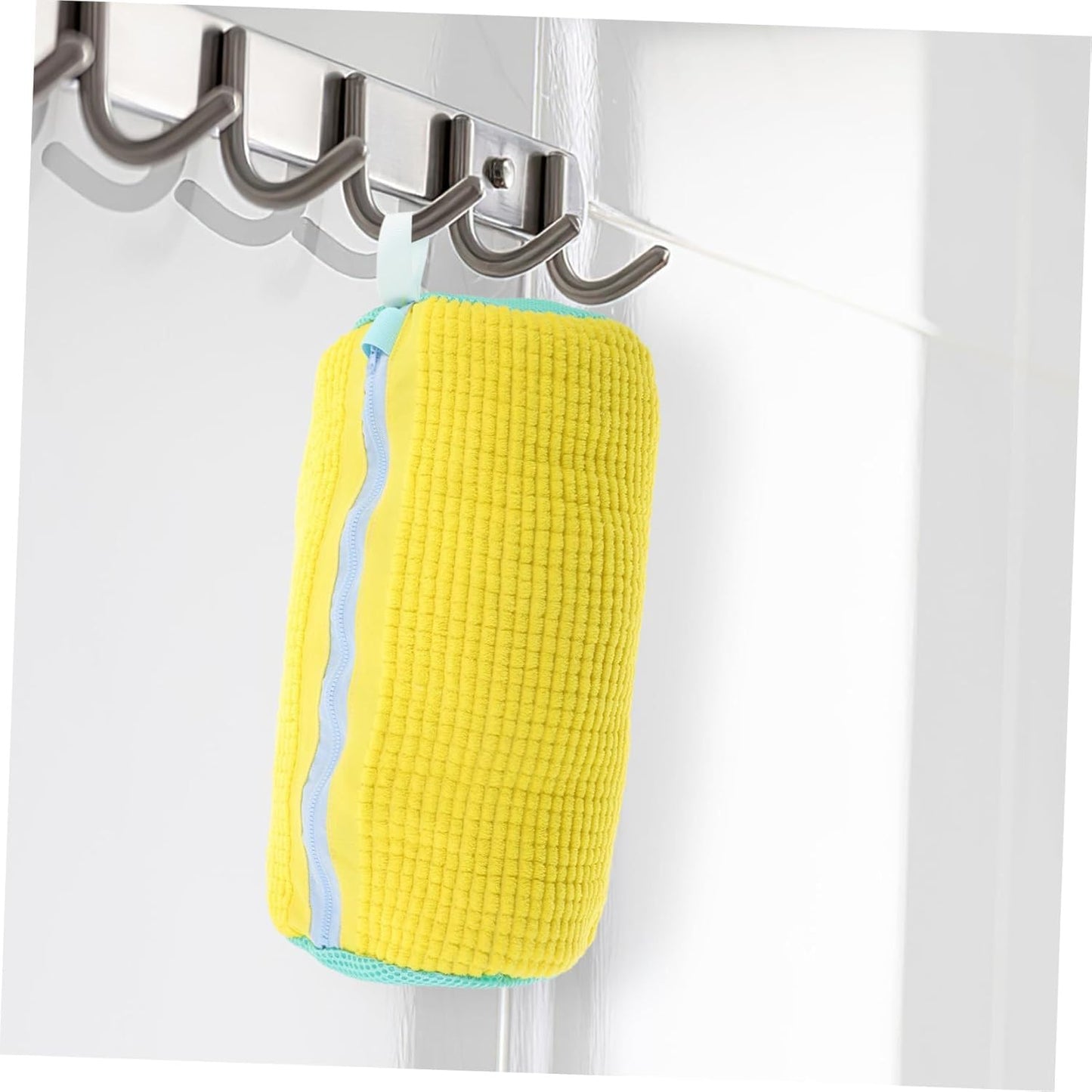 Shoes Laundry Bag Keep Shoes Clean, 2 Pcs Set - Shoe Wash Bag for Washing Machine, 360ยฐ Wrap Shoe Washing Bag for Sneakers, Boots & Delicate Footwear, Reusable Shoe Cleaning Bag (Yellow)