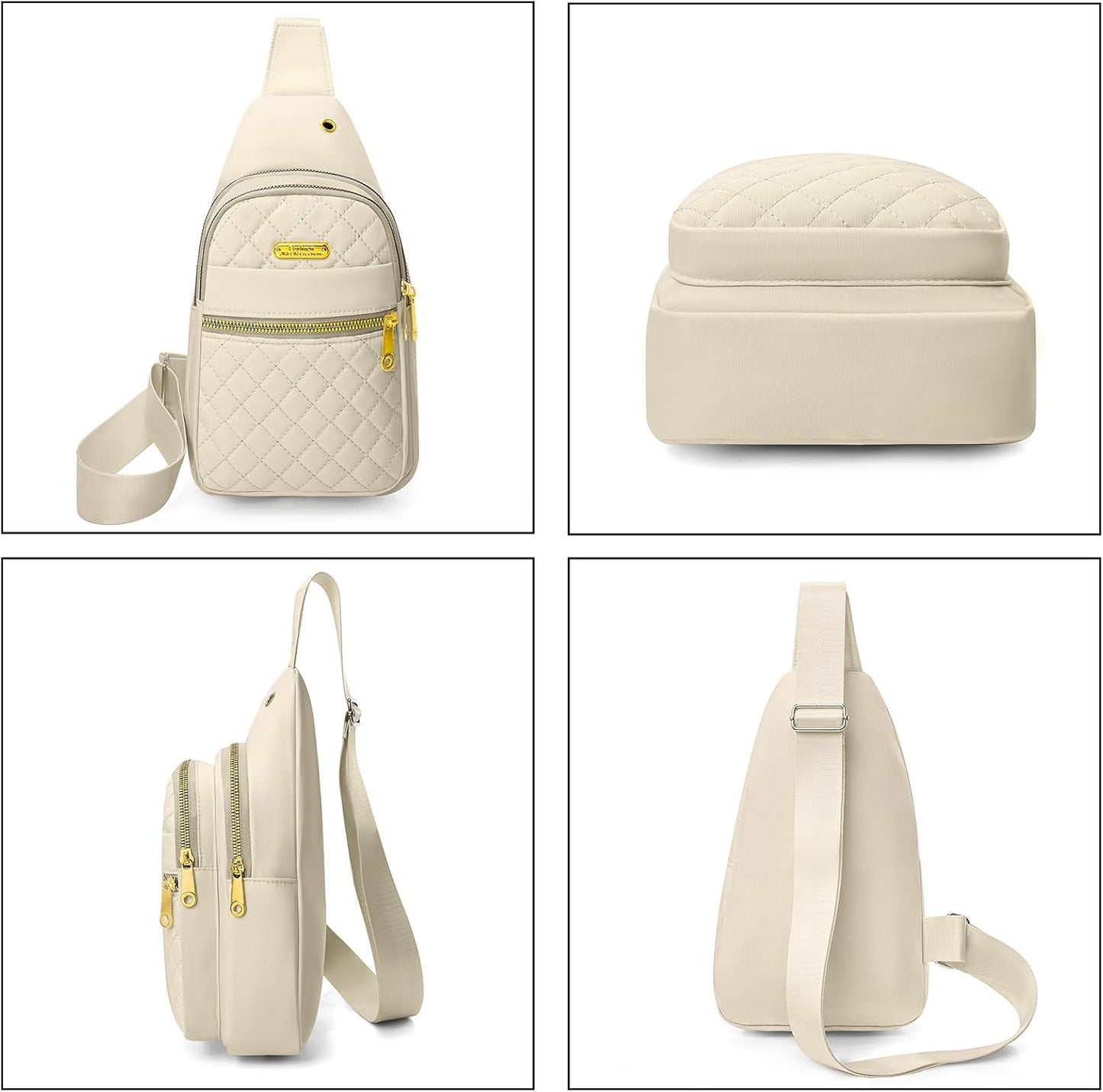 Small Sling Bag For Women Men Casual Crossbody Sling Backpack