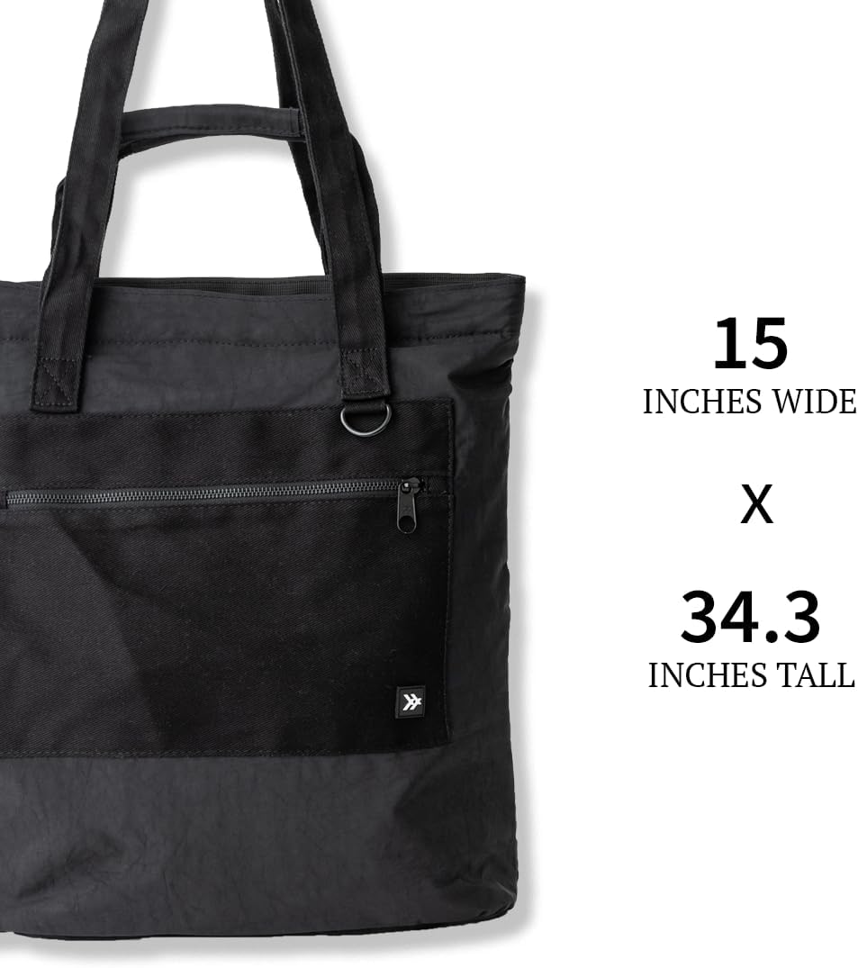 Thread Wallets Utility Tote – Large Travel Tote with Multi-Pocket Design, Laptop Compartment & Work Bag for Women