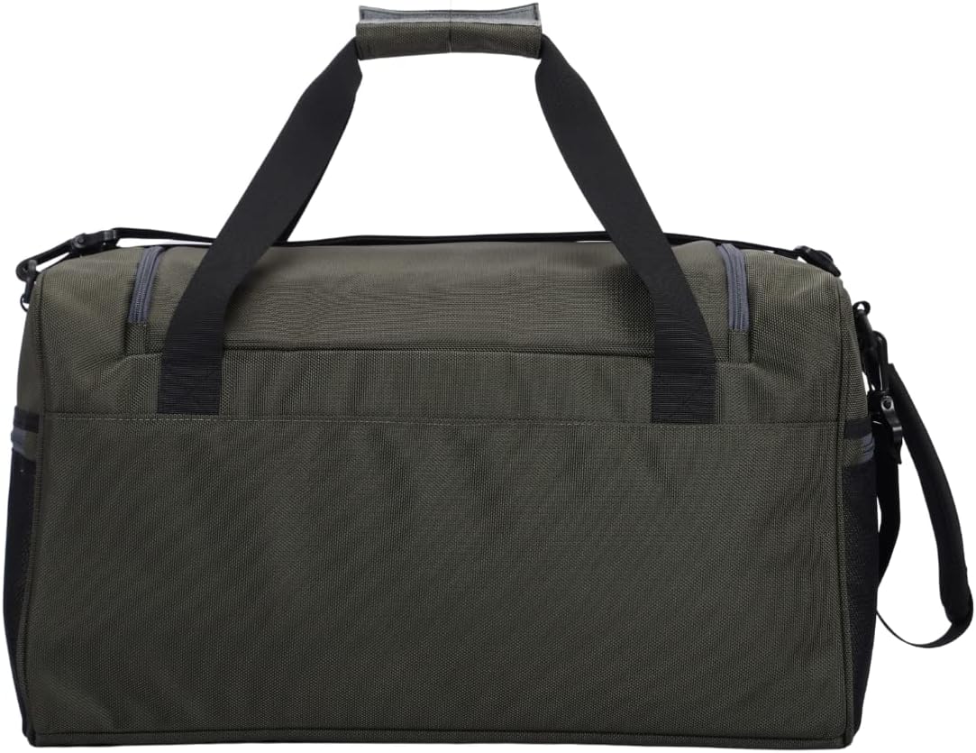Large Sports Duffle Bag 20 inch for Travel Gym as Shoulder Bag and Hand Carry - Gray