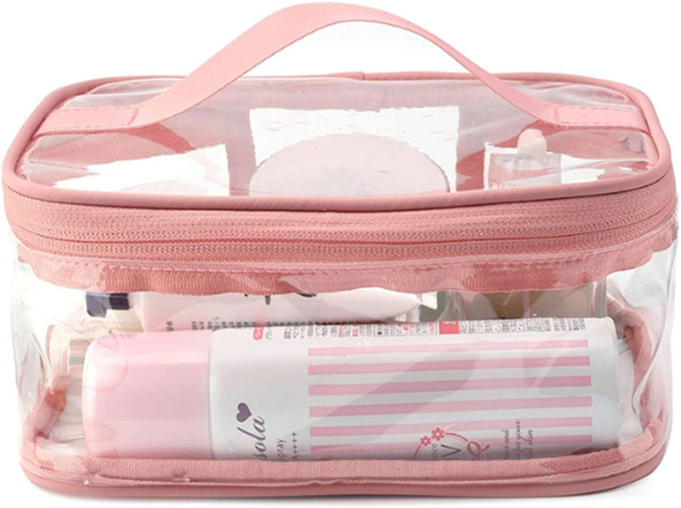 Makeup Bag Zipper Waterproof Portable Travel Storage Pouch 2 Pcs