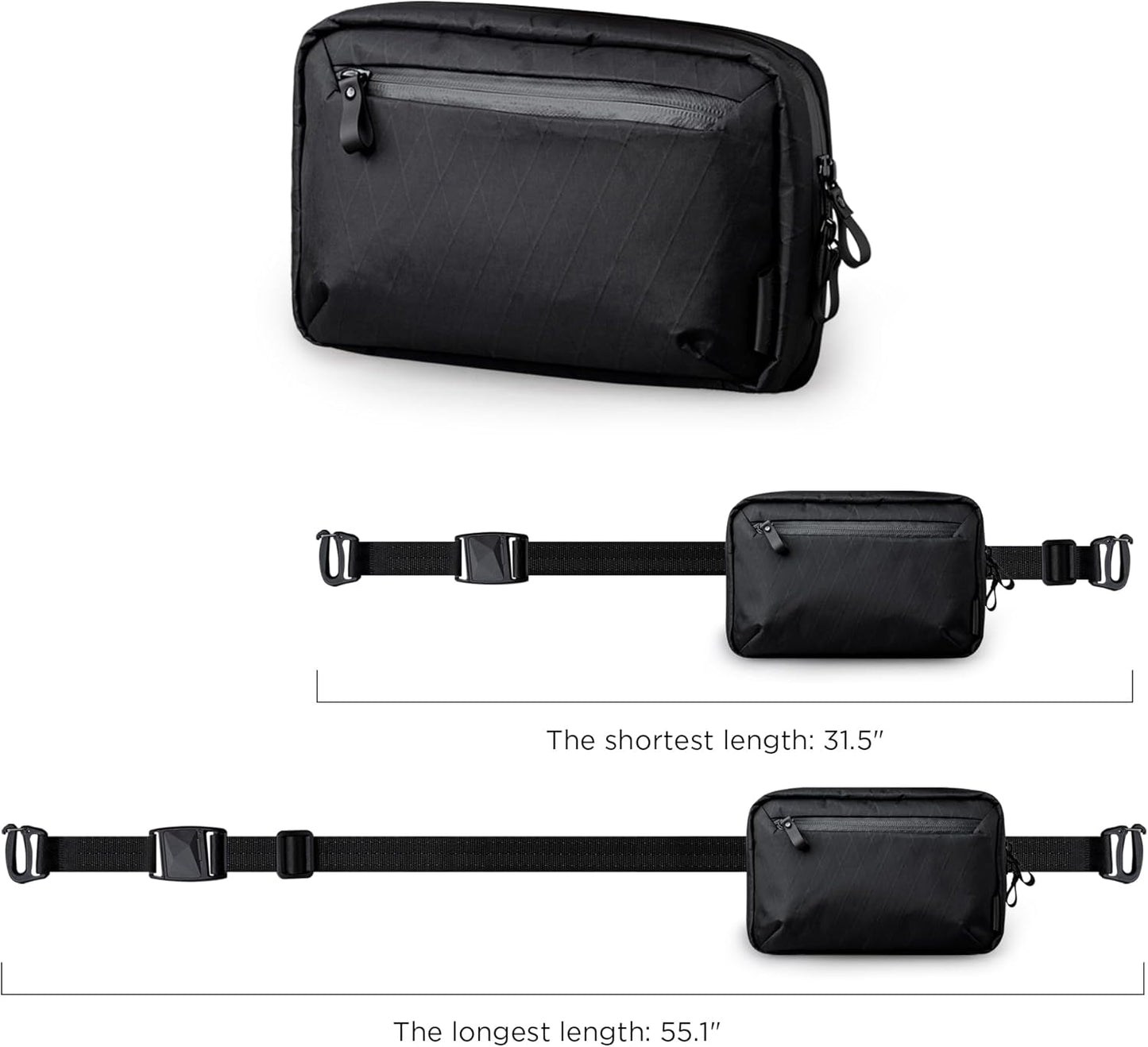 ALPAKA Elements Tech Case - Travel Organizer Pouch for Electronics, Cables, EDC with Weatherproof Fabrics, YKK Zippers