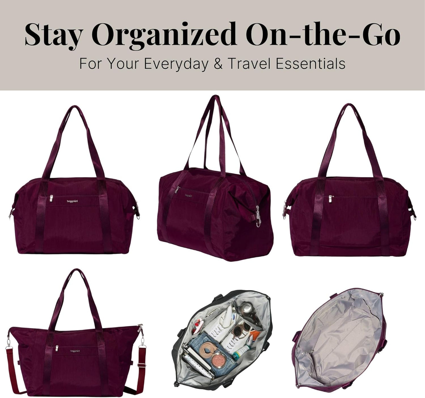 Baggallini Women's Day Large Duffel