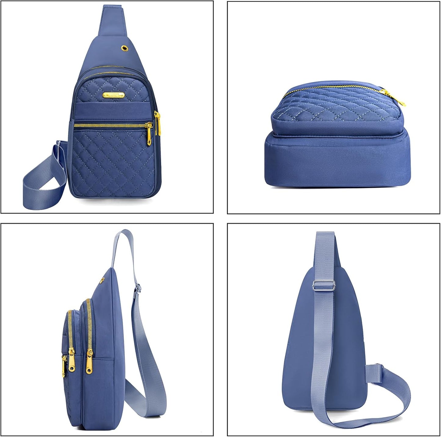 Small Sling Bag For Women Men Casual Crossbody Sling Backpack