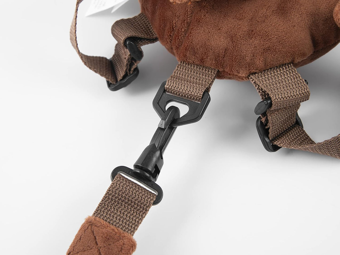 2 in 1 New Monkey Toddler Safety Harness Backpack Children's Walking Leash Strap(Brown)