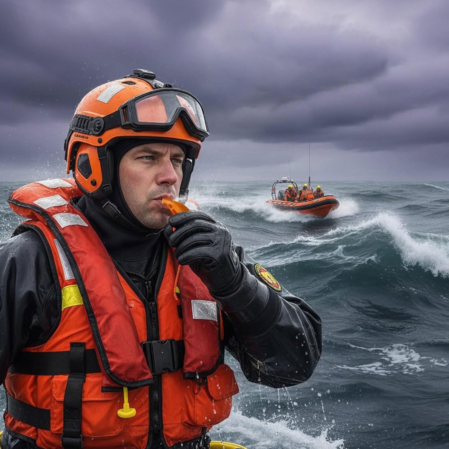 2-Pack Whistle Emergency Safety with Lanyards - High Decibel Survival Whistle for Life Jackets, Boating, Kayaking, Hiking, Hunting & Rescue