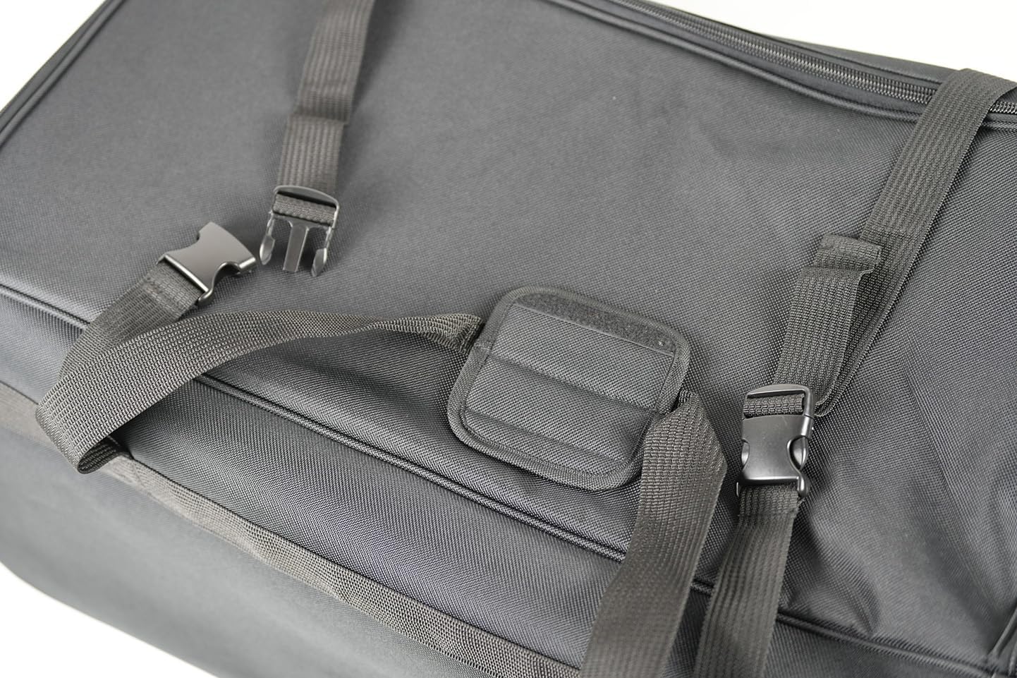 36" Rolling Duffle Bag with Wheels and Handle - Multiple Compartments/Compression Straps With Buckles