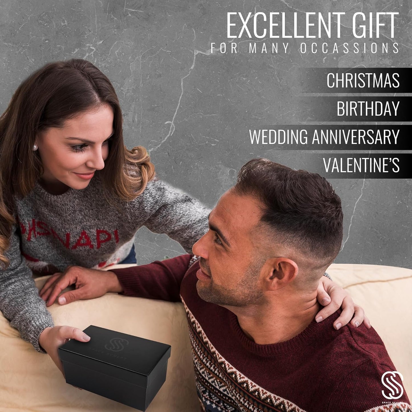 2 Watch Travel Case for Men – Bold Faux Leather Organizer for Smart & Luxury Timepieces - Portable Travel Watch Holder - Ideal Gift for Men with Premium Gift box (Black & Wine)