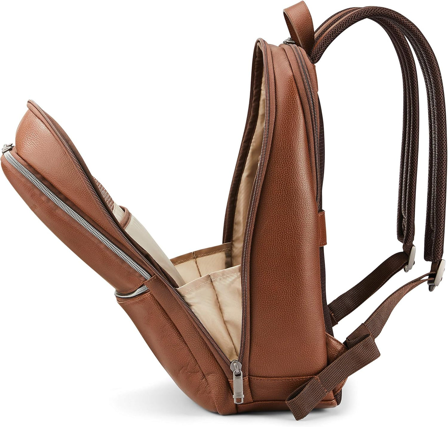 Samsonite Classic Leather Slim Backpack