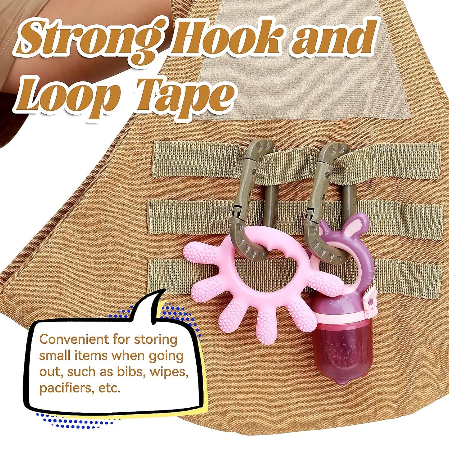 Baby Sling Carrier, Adjustable Non-Ship Hip Seat Toddler Carriers with Carabiners for 3-48 Months 10-30Ibs Infants Boys Girls (Yellow)