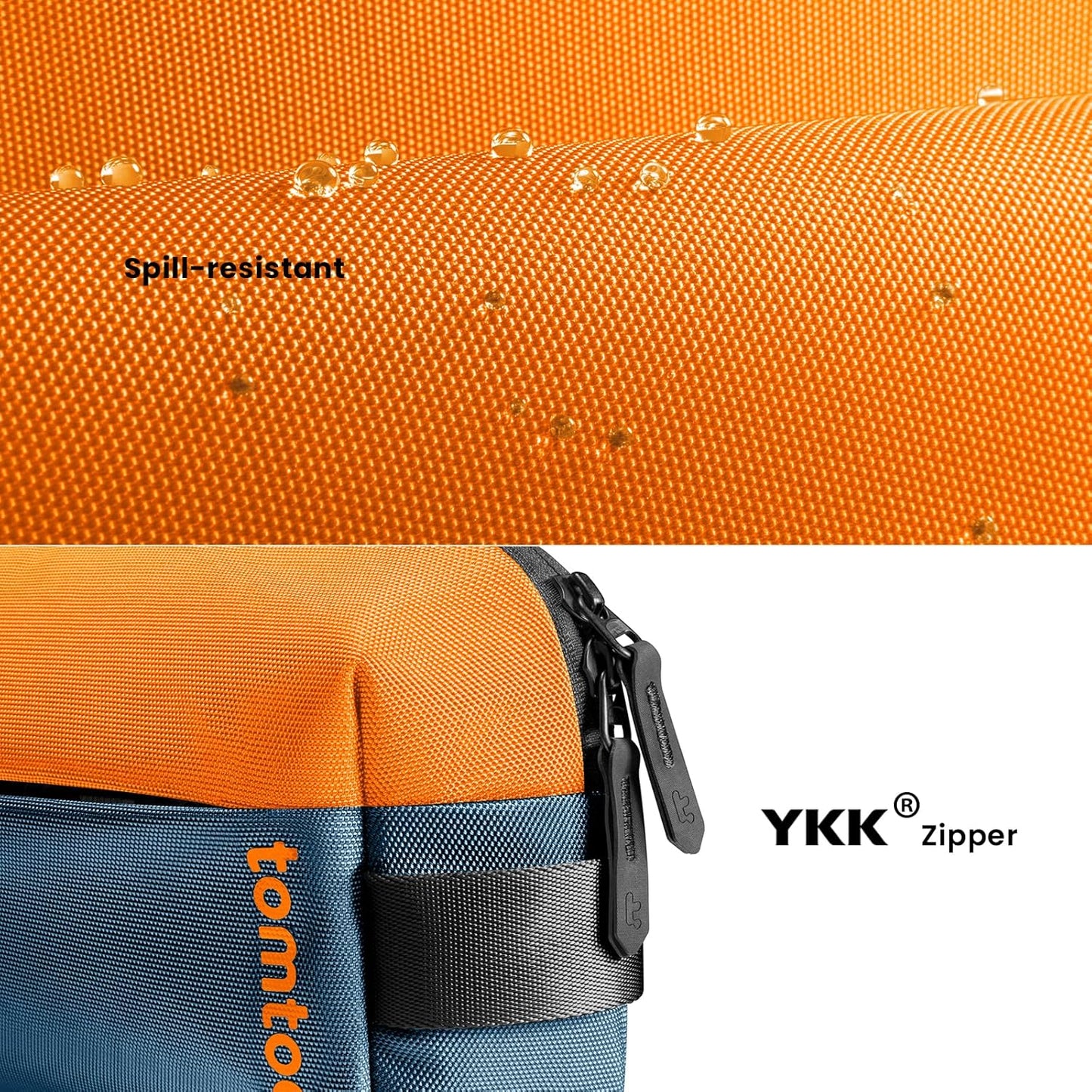 tomtoc Compact EDC Sling Bag, Minimalist Chest Shoulder Backpack Crossbody Bag for Men Women, Lightweight Carry Casual Bag