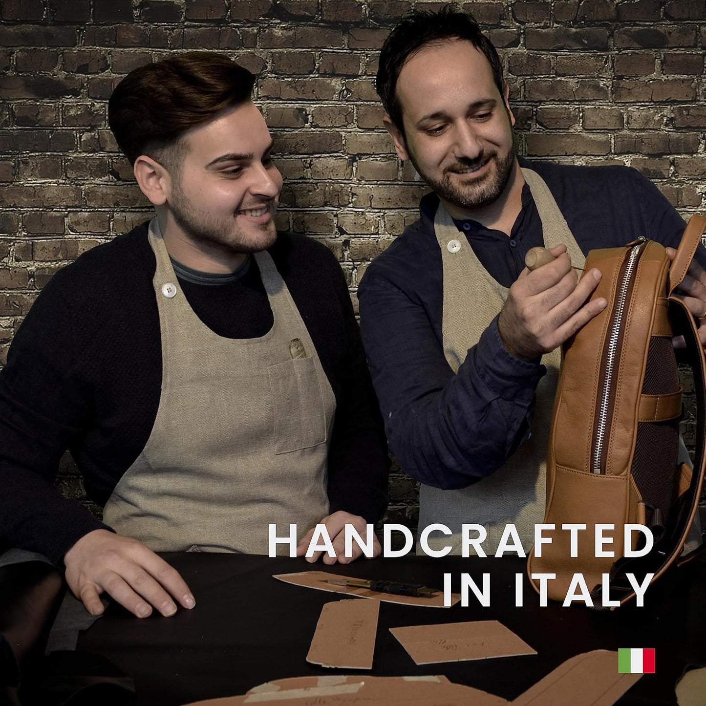 Maruse Italian Leather Passport Cover for Men and Women, Handmade in Italy