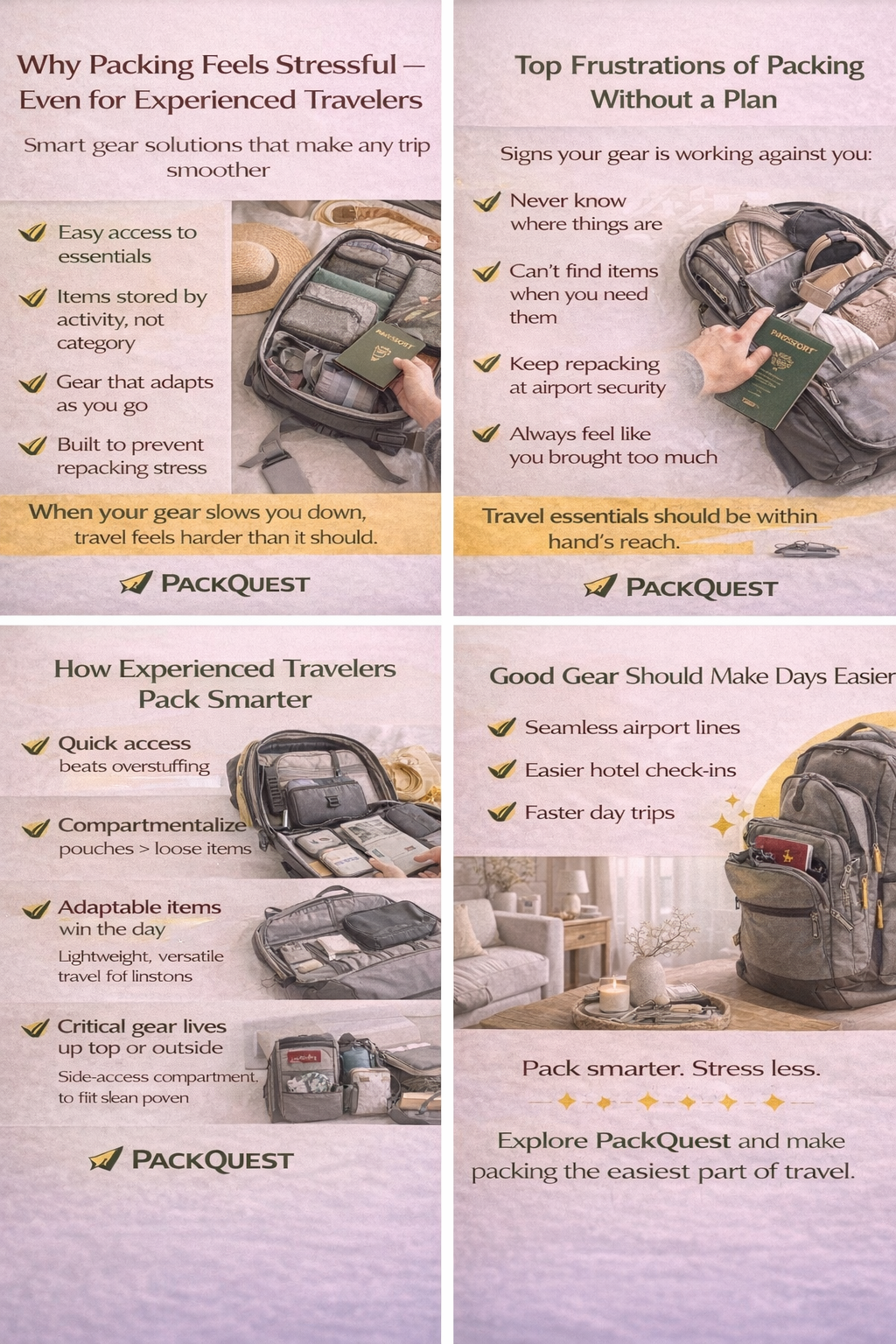 Why Packing Feels Stressful — Even for Experienced Travelers