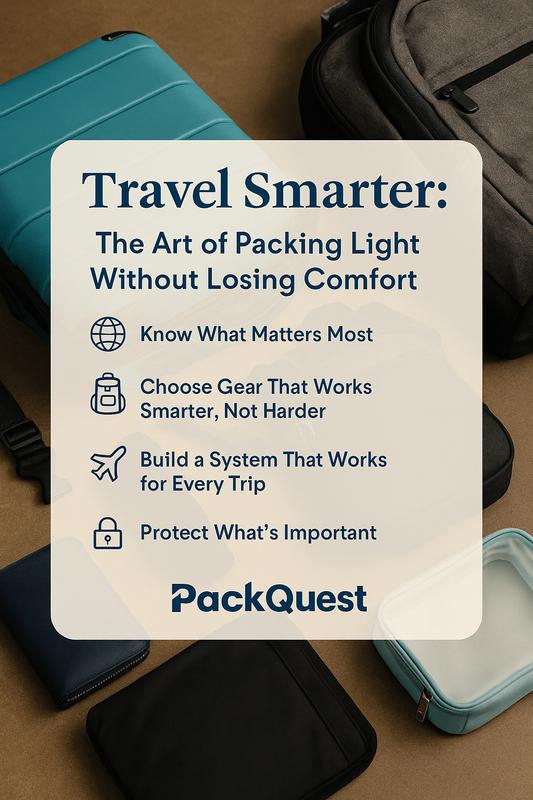 “Travel Smarter: The Art of Packing Light Without Losing Comfort”
