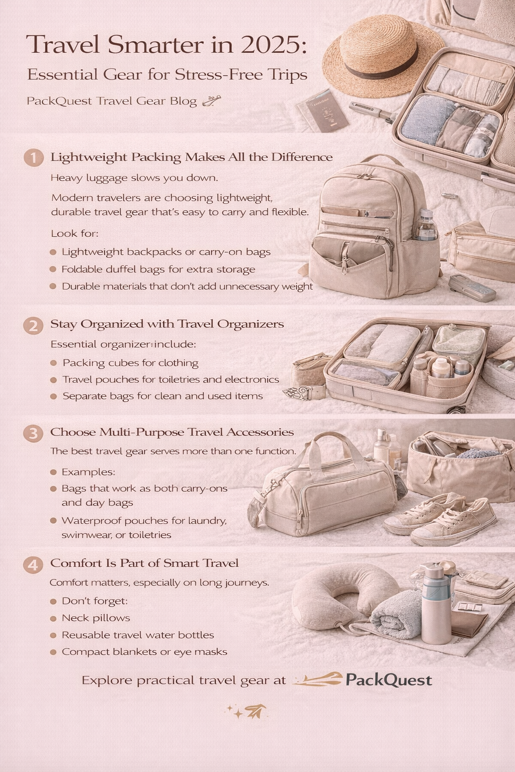 Travel Smarter in 2025: Essential Gear for Stress-Free Trips