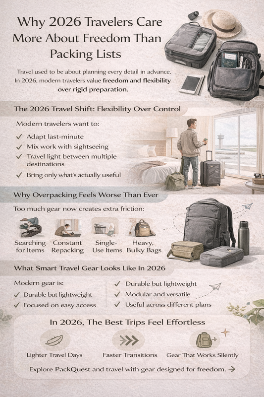 Why 2026 Travelers Care More About Freedom Than Packing Lists