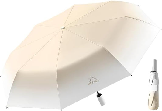 Compact Travel Umbrella - Auto Open Close Small Umbrella, Lightweight Design for Sun & Rain Protection