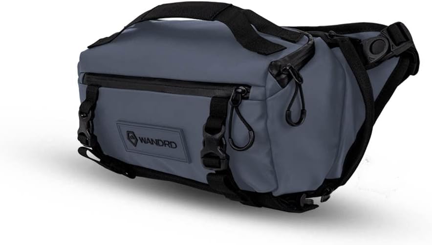 WANDRD ROGUE V1 6L Sling: Compact Camera Sling and Crossbody Bag with Fast Access, 3-Way Carry– Lightweight Everyday Bag Great for Travel, Photography, and Daily Use (Aegean Blue)
