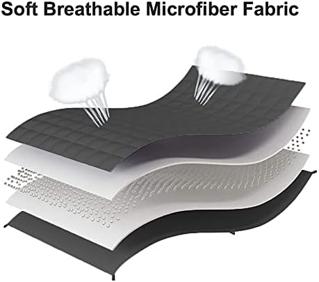 Weighted Blanket 20lbs 48"x72" Cooling Breathable Heavy Blanket Microfiber Material with Glass Beads for Adult All-Season Summer Fall Winter Soft Thick Comfort