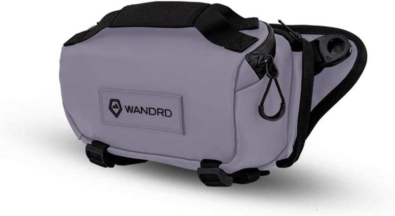 WANDRD ROGUE V1 3L Sling: Compact Camera Sling and Crossbody Bag with Fast Access, 3-Way Carry– Lightweight Everyday Bag Great for Travel, Photography, and Daily Use (Uyuni Purple)