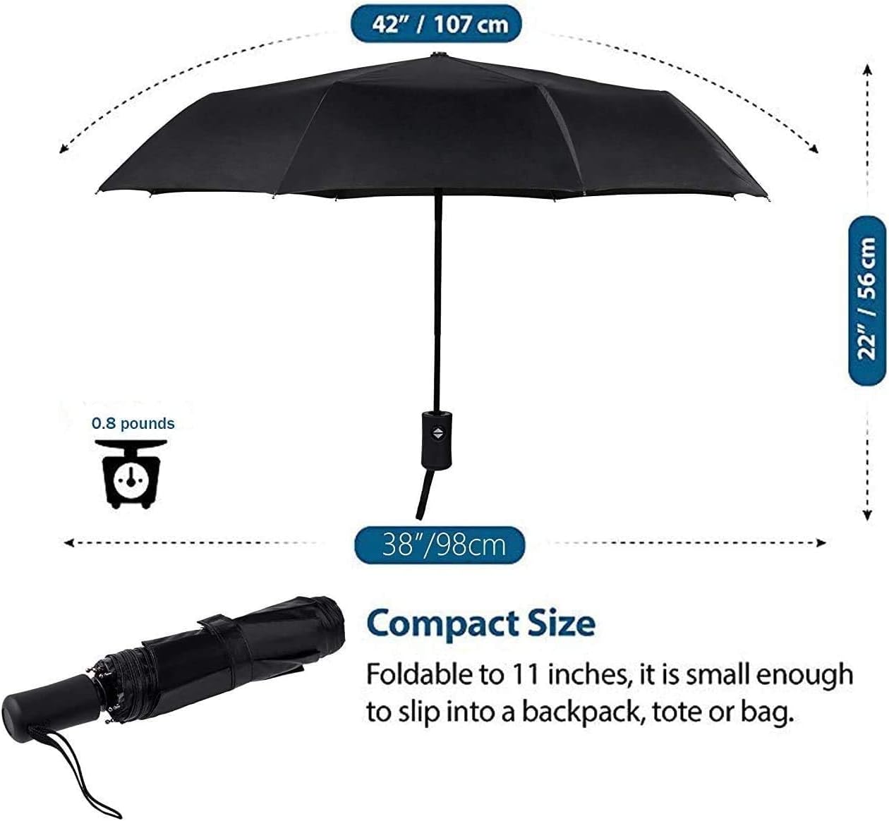 SY COMPACT Travel Umbrella Windproof Automatic Umbrellas Small Compact UV Sun Protection Factory Outlet Umbrella
