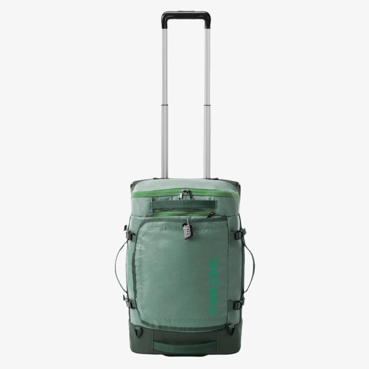 Eagle Creek Cargo Hauler XT Wheeled Duffel - Wheeled Backpack Duffel - Deployable Backpack Straps - Lockable U-Lid & Easy Access Compartment - Duck Green