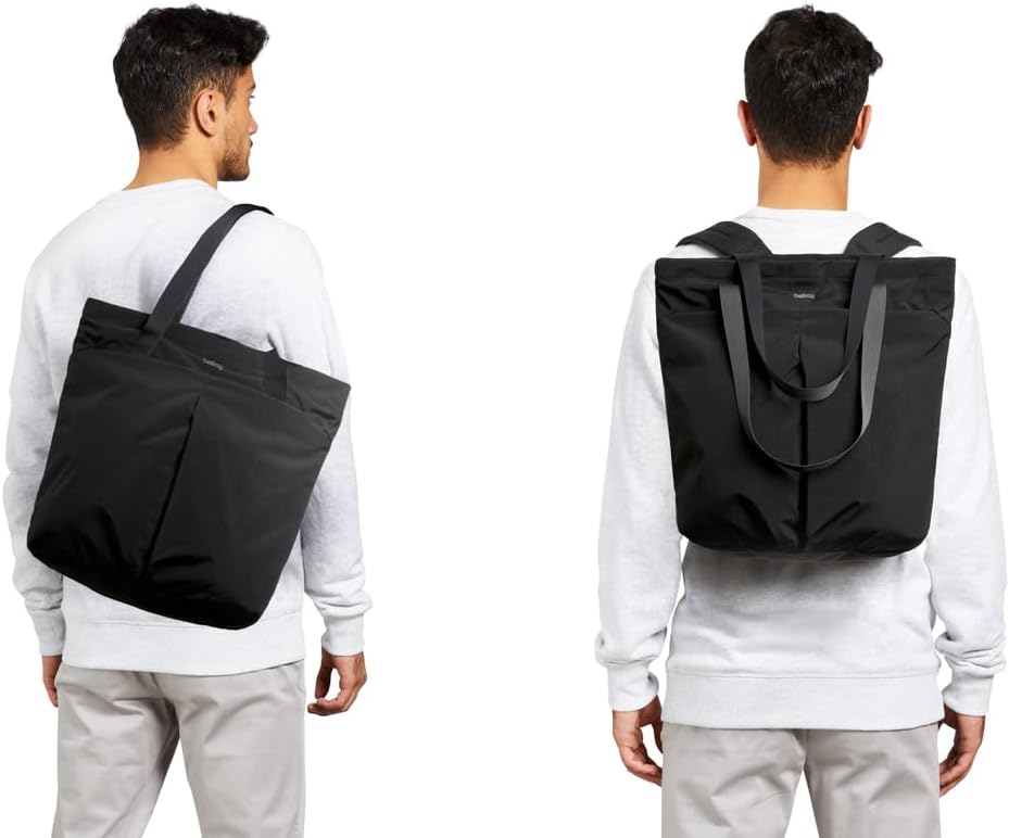 Bellroy Lite Totepack (18 liter lightweight tote bag and backpack, for beach, travel and every day) - ArcadeGray