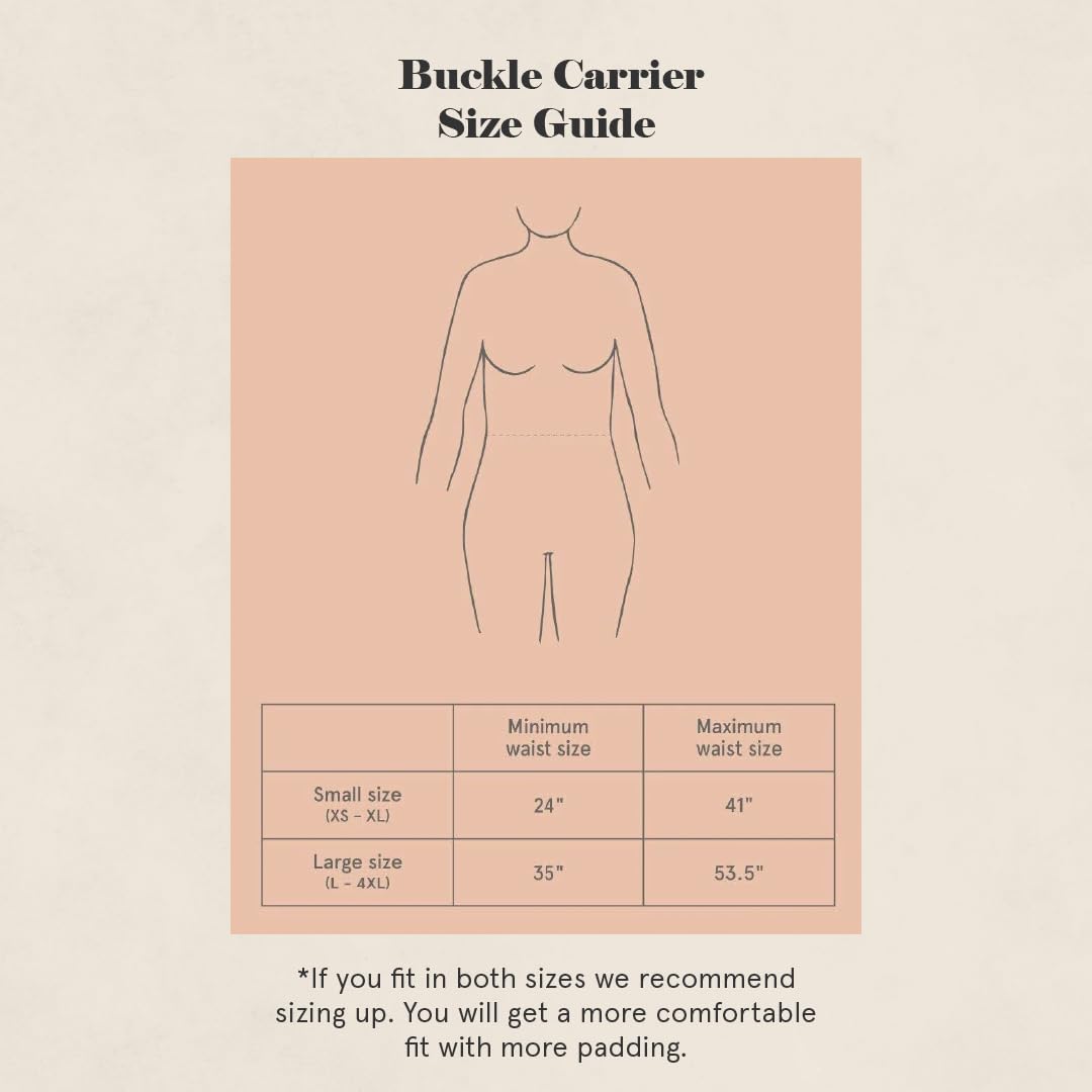 WildBird - Aerial Carrier - 7 to 45 lbs - for Moms, Dads & Caregivers - 100% Natural European Linen Fibers - Versatile & Adjustable - Small Size - Desert Lark Fabric