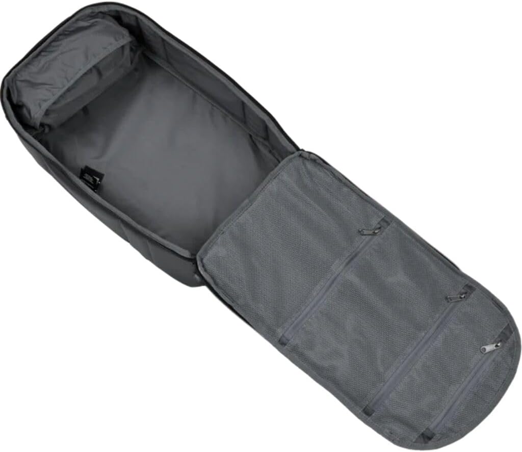 Db Journey Ramverk Backpack - Durable Travel Backpack with Laptop Compartment & Pockets for Work, Luggage Backpack with Roller Bag Hook Up System, 21L - Black Out