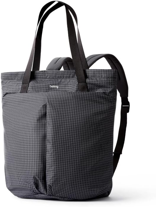 Bellroy Lite Totepack (18 liter lightweight tote bag and backpack, for beach, travel and every day) - ArcadeGray