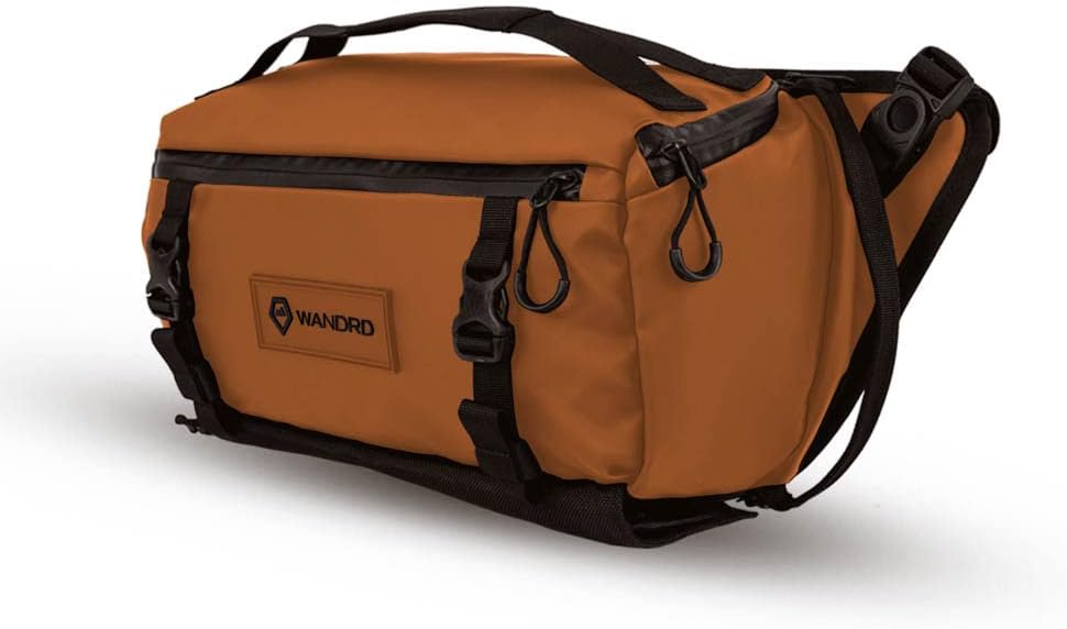 WANDRD ROGUE V1 9L Sling: Compact Camera Sling and Crossbody Bag with Fast Access, 3-Way Carry– Lightweight Everyday Bag Great for Travel, Photography, and Daily Use (Sedona Orange)