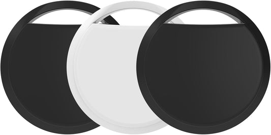 Android Air Tracker Tag for Luggage Tracker Tags Works with Google Find My Device App, Bluetooth Tracker Tag Key Finder and Item Locator for Wallets, Backpack, Suitcases, Replaceable Battery-3pack