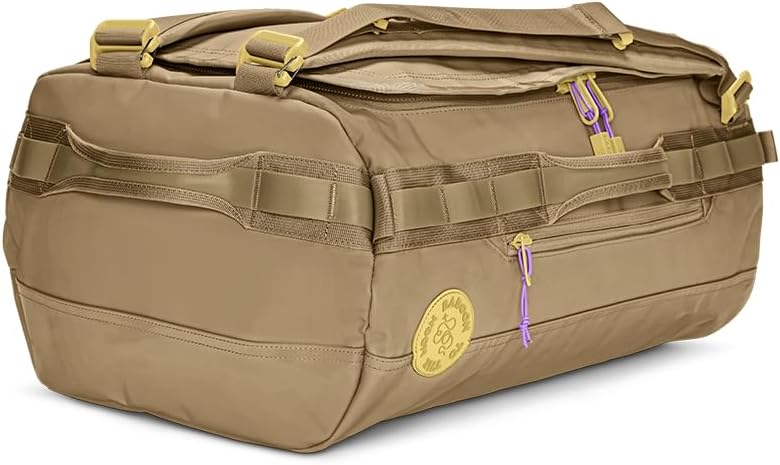 Baboon to the Moon Go-Bag Small 40L – Detachable Straps, Small Duffle Bag for Travel, Gym Bag for Women, Mens Travel Bag, Duffel Bags for Traveling, Travel Duffel Bags for Women (Kraft Paper)