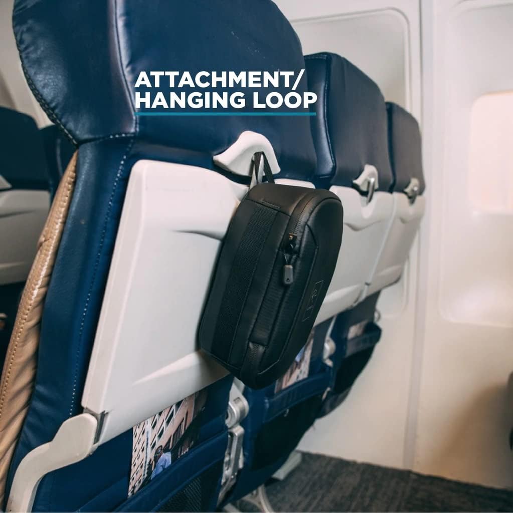 NOMATIC McKinnon Tech Organizer - Electronics Organizer for Travel Essentials - Cable Organizer Bag and Tech Pouch - Versatile Travel Case and Storage Bag for Camera Gear (Black)