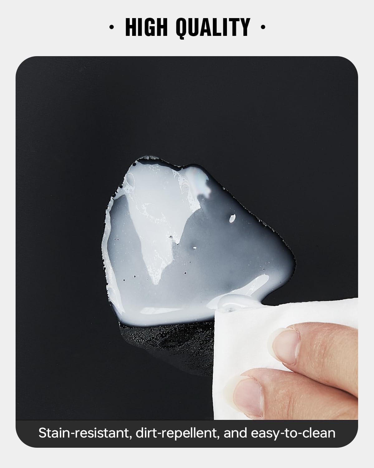 EACHY Travel Toiletry Bag with Hanging Hook, Portable Makeup Cosmetic Bags for Women, Water-Resistant Full-Size Travel Accessories (Black)