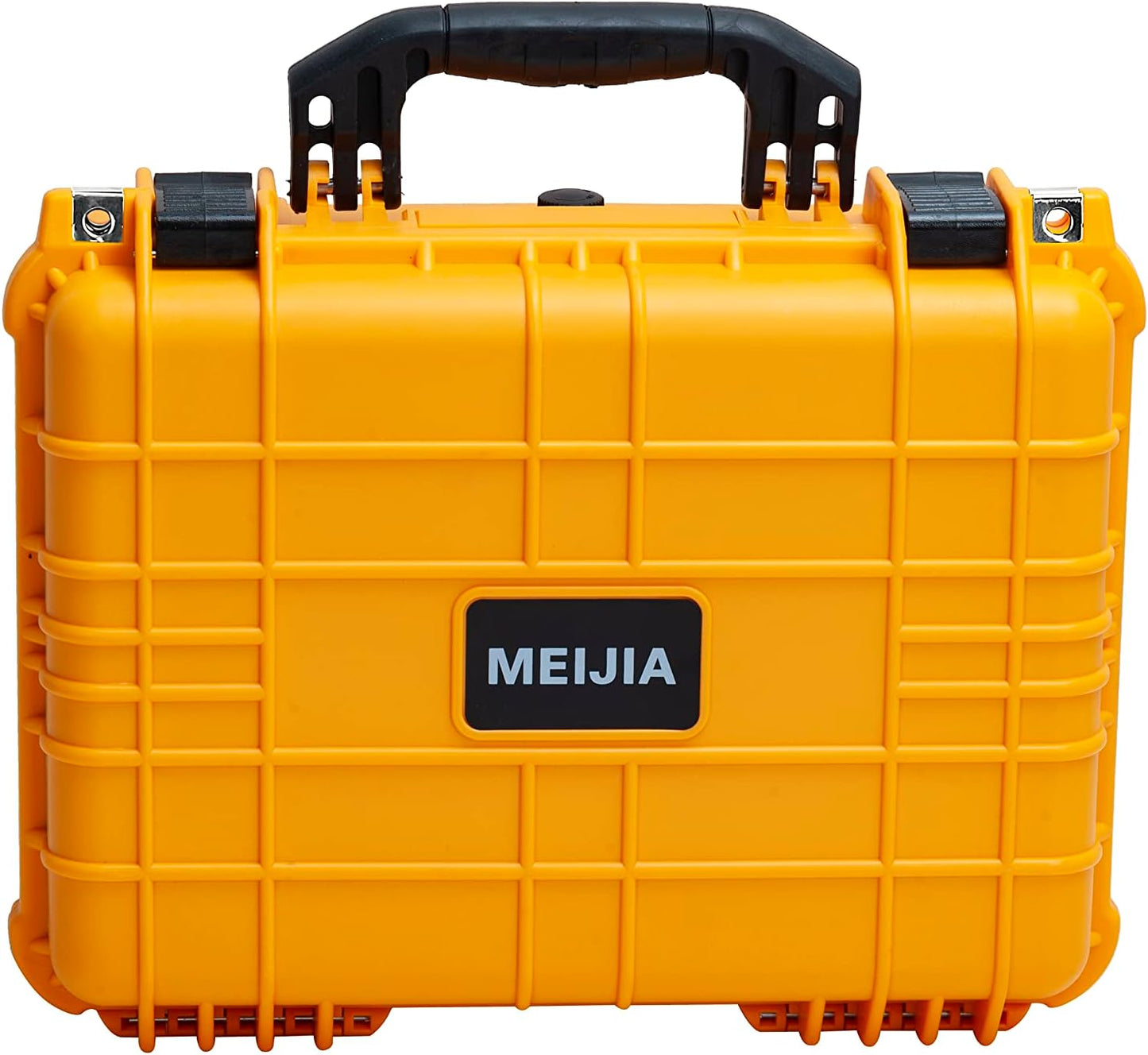 MEIJIA Portable All Weather Waterproof Camera Case With Foam,Fit Use of Drones,Camera,Equipments,Pistols,15.98x12.99x6.85inches