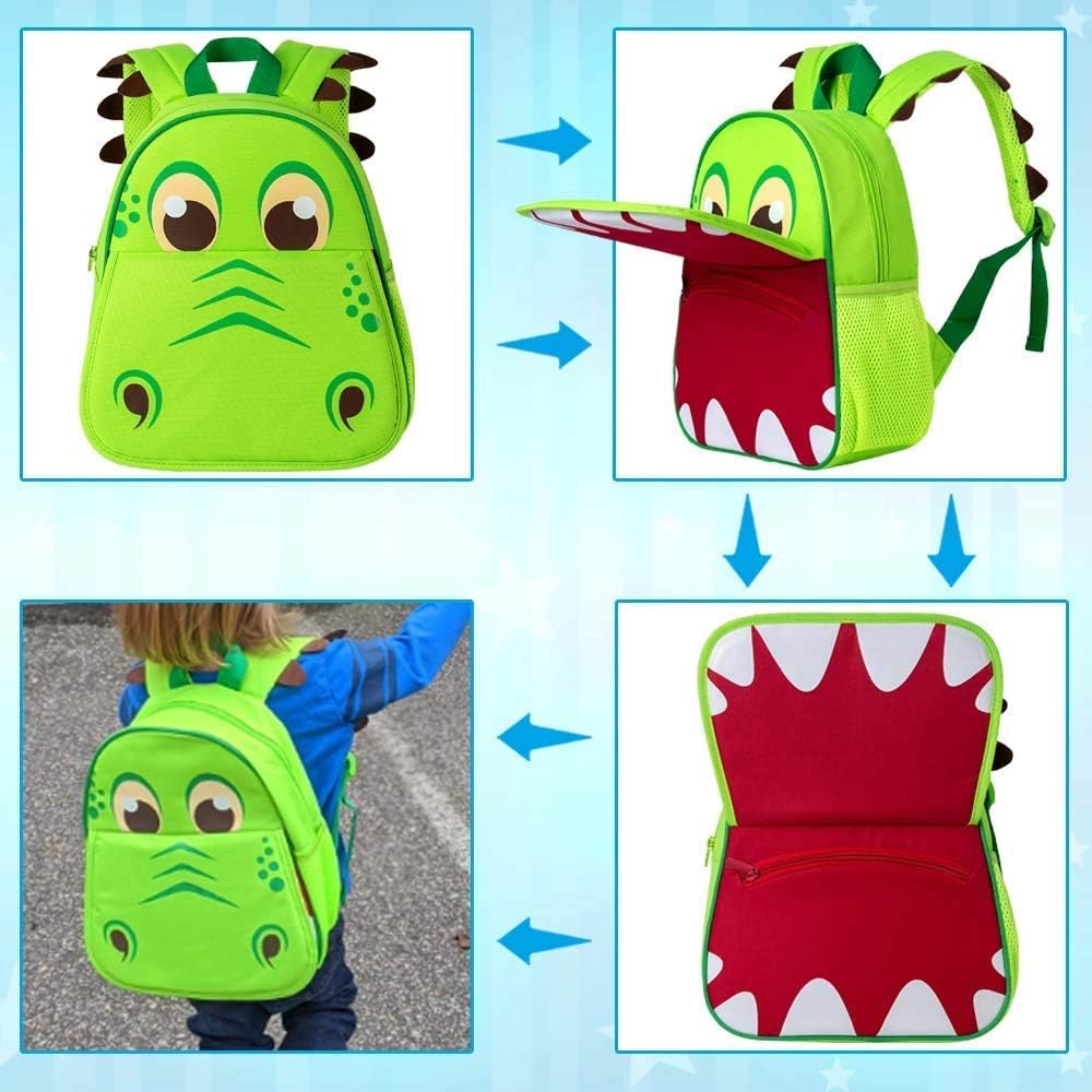 CCJPX Toddler Backpack for Boys Girls, Dinosaur Unicorn Cat Preschool Bookbag Kindergarten Cute School Bag