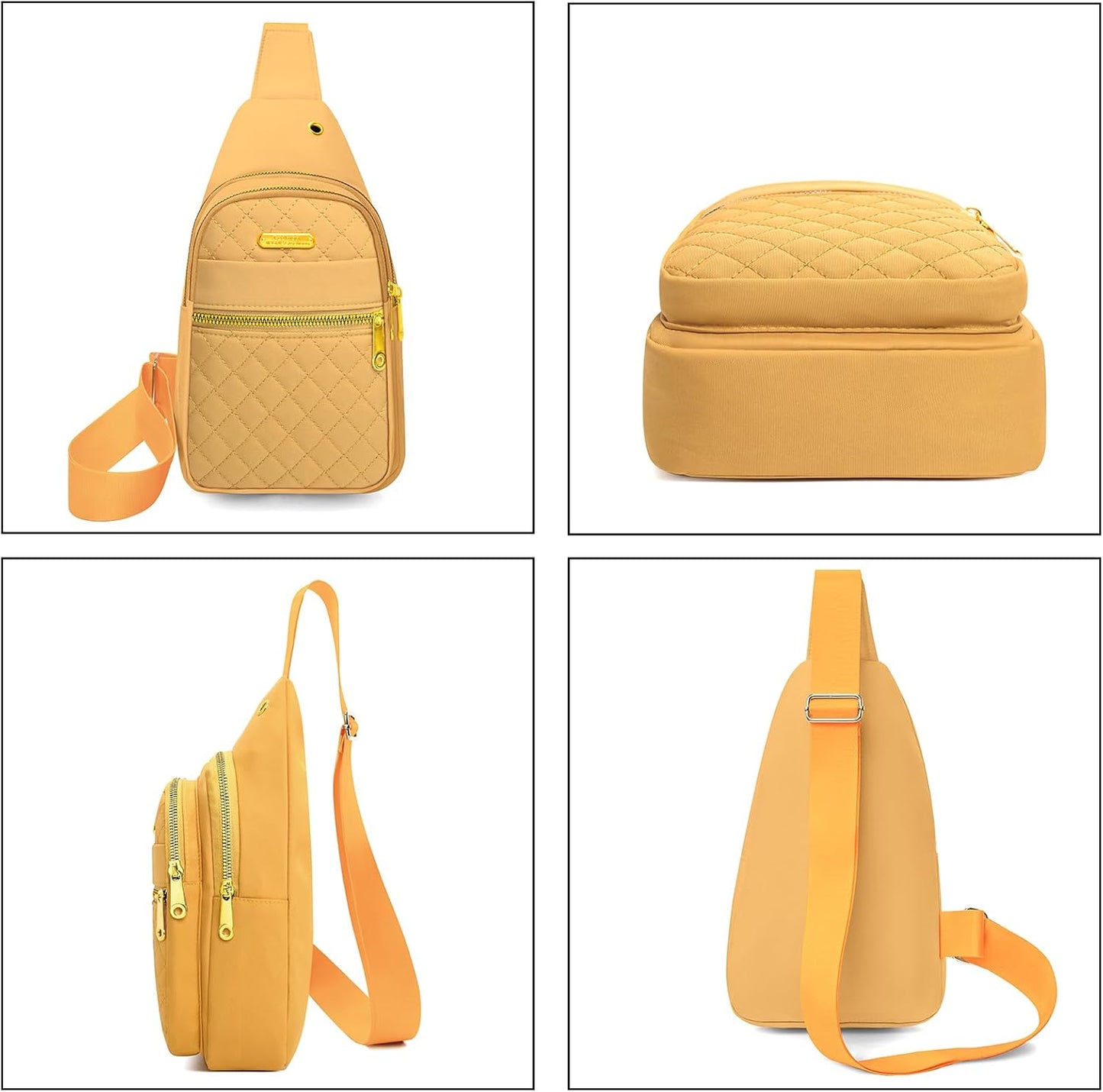 Small Sling Bag For Women Men Casual Crossbody Sling Backpack