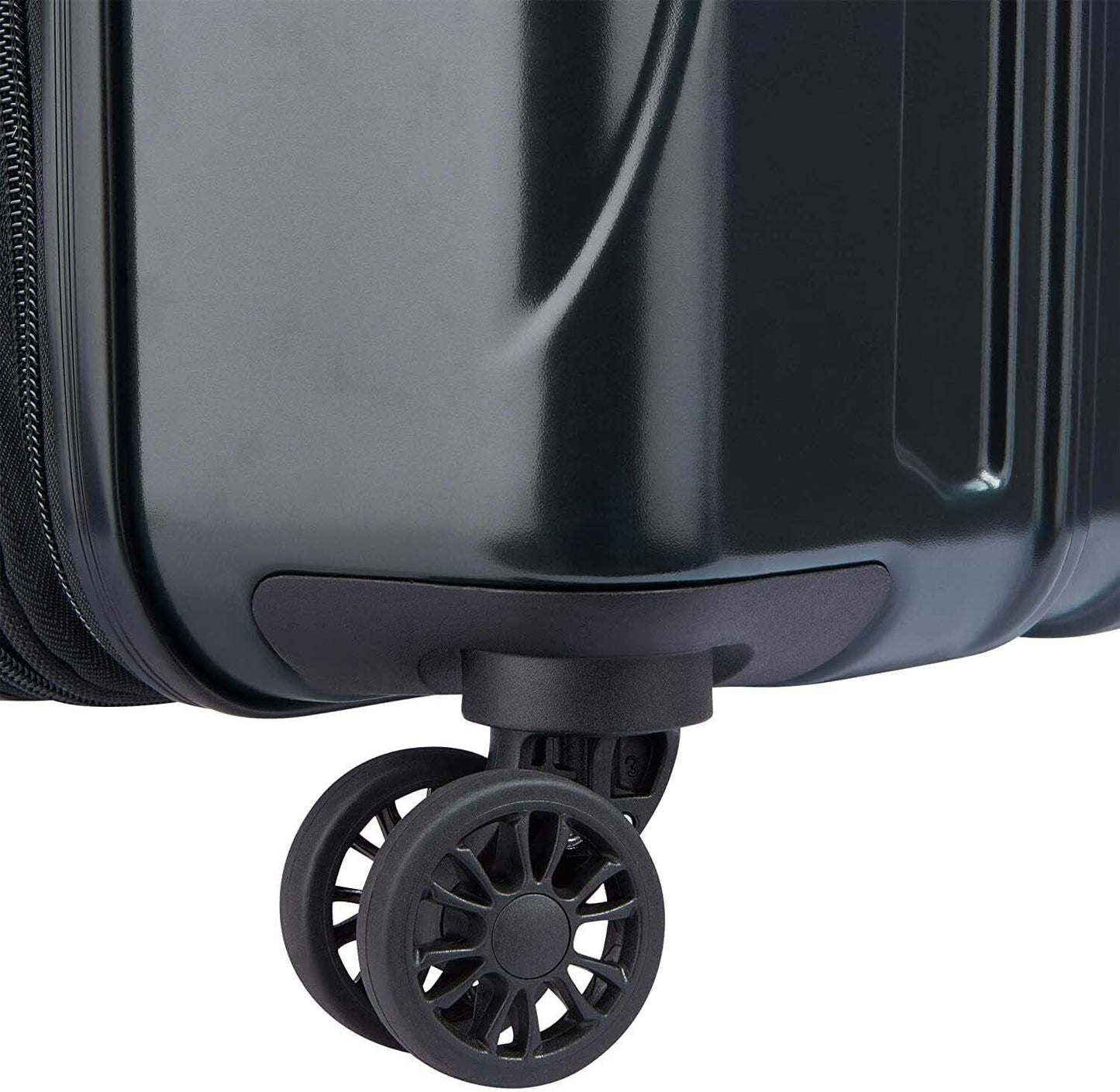 DELSEY PARIS Helium Aero Hardside Expandable Luggage with Spinner Wheels, Teal, 3-Piece Set (21/24/28)