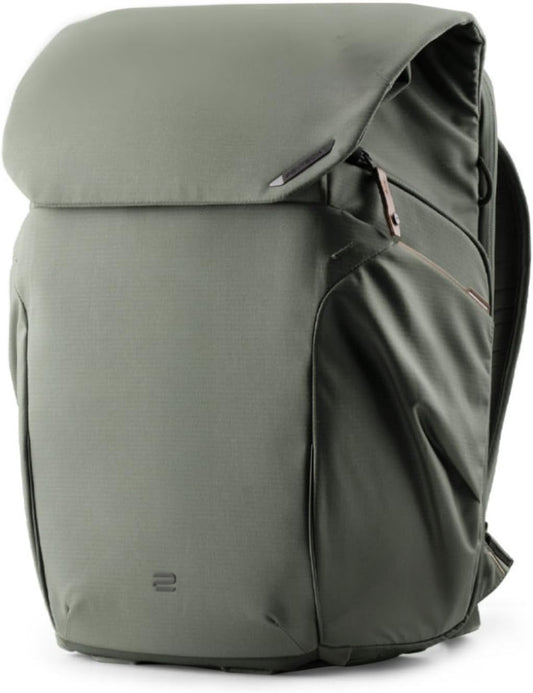 PGYTECH OneGo 2 Camera Backpack 20L with Laptop/iPad Compartment Waterproof Camera Backpack for Urban & Travel Photography – Compatible with Sony/Canon/Nikon/DSLR/SLR Mirrorless Cameras, Pine Green