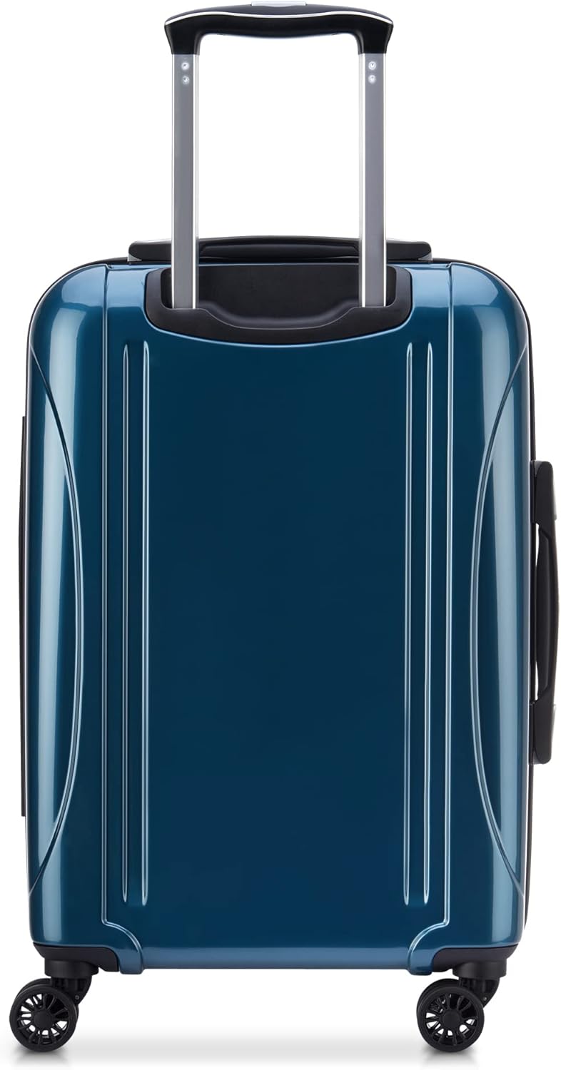DELSEY PARIS Helium Aero Hardside Expandable Luggage with Spinner Wheels, Teal, Carry-On 21 Inch