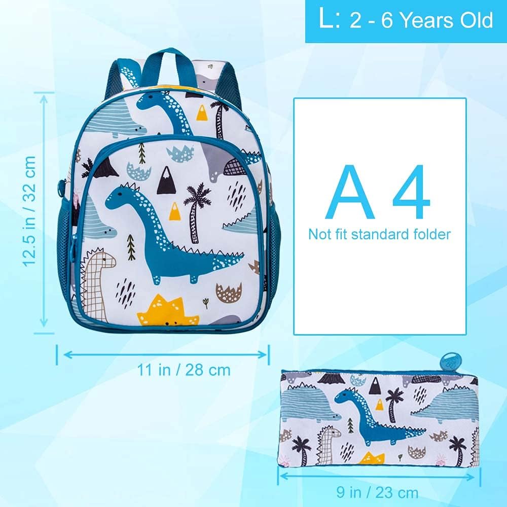 CCJPX Toddler Backpack for Boys Girls, Dinosaur Unicorn Cat Preschool Bookbag Kindergarten Cute School Bag