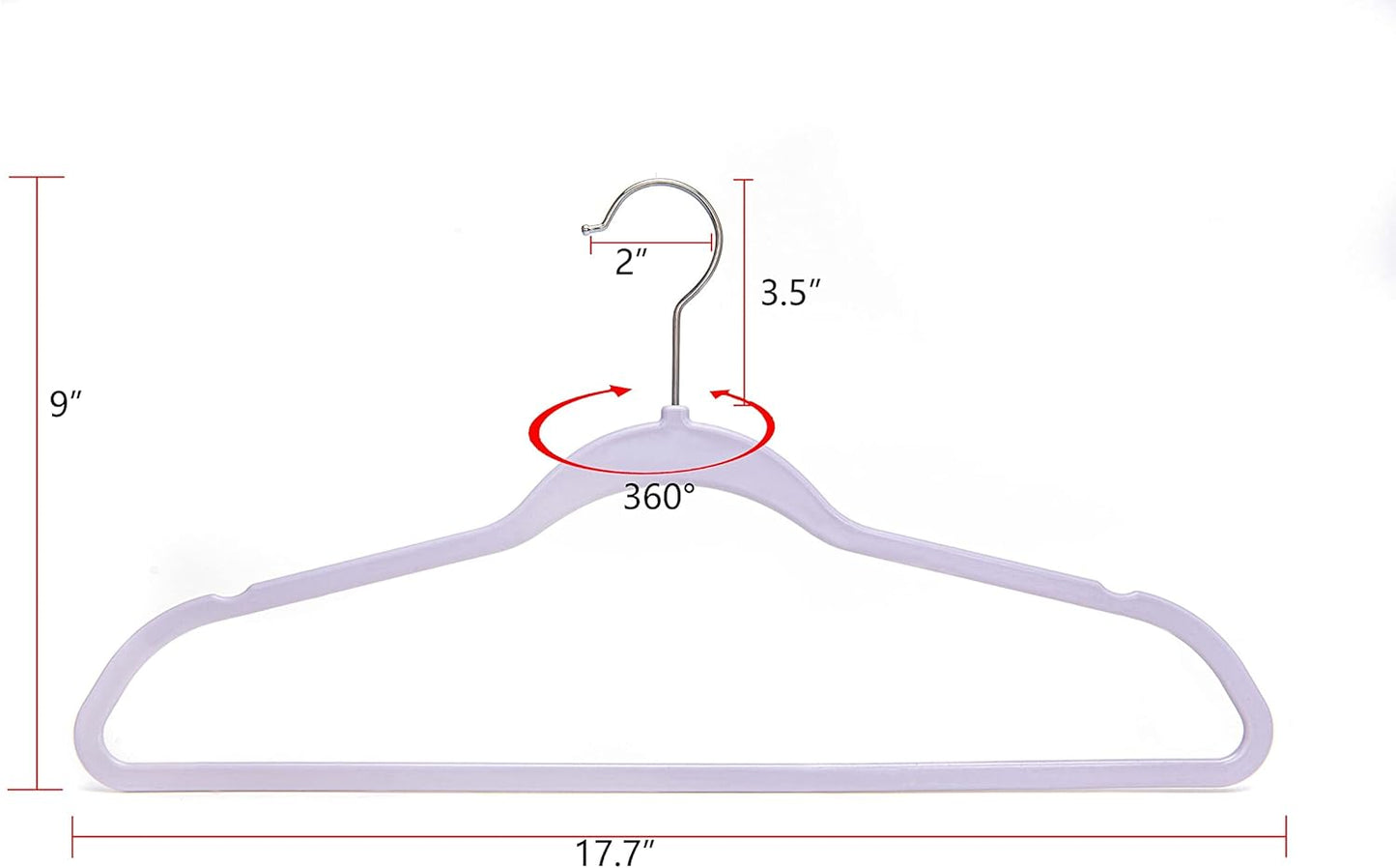 Quality Hangers 160 Pack Non-Velvet Plastic Hangers for Clothes - Heavy Duty Coat Hanger Set - Space-Saving Closet Hangers with Chrome Swivel Hook, Functional Non-Flocked Hangers - Cream White