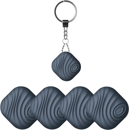 Findhting Key Finder - Bluetooth Tracker Item Locator with Key Chain for Keys Pet Wallets or Backpacks and Tablets (Dark Blue)