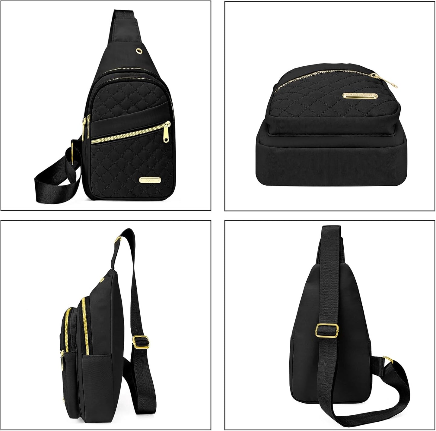 Small Sling Bag For Women Men Casual Crossbody Sling Backpack