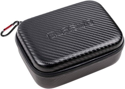 SUREWO Surface-Waterproof Carrying Case Compatible with GoPro Hero 13/12/11/10/9/8/7/(2018)/6/5 Black,DJI osmo action,AKASO/Campark/YI Action Camera and More