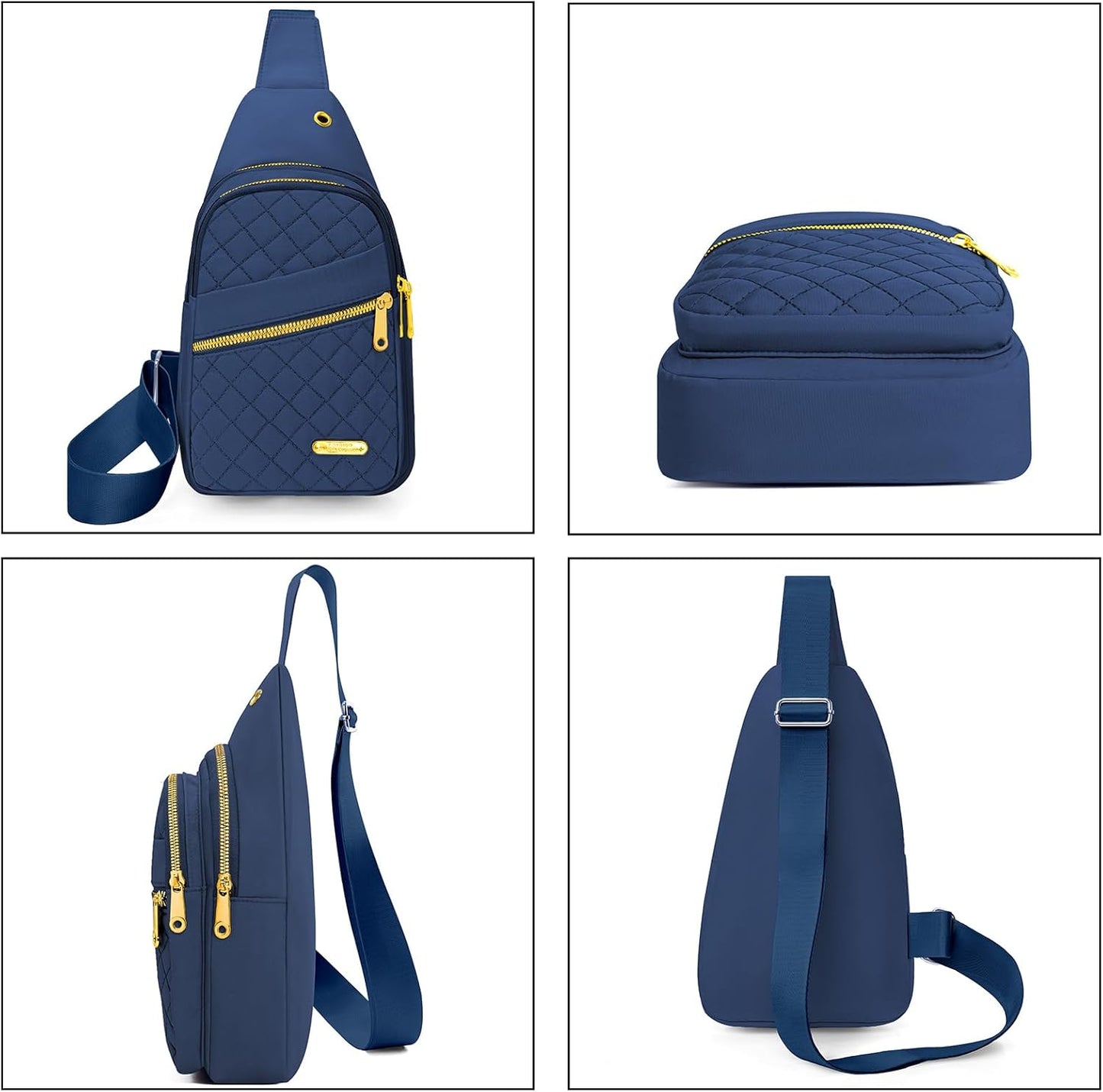 Small Sling Bag For Women Men Casual Crossbody Sling Backpack